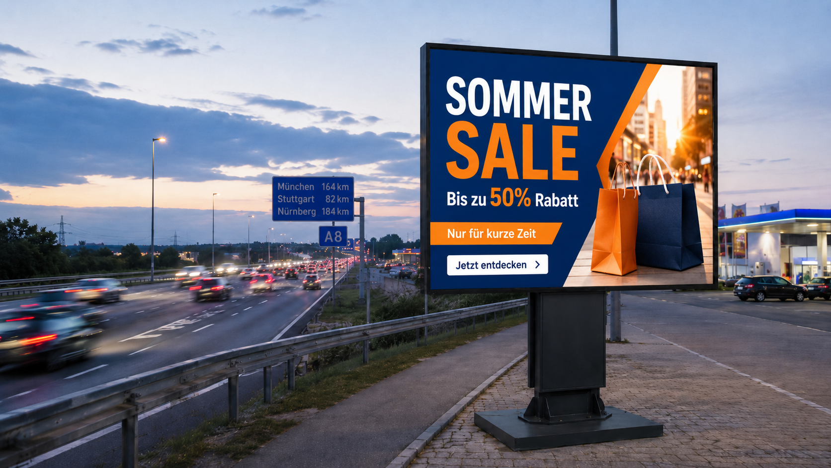 Outdoor LED Billboard Beispiel 3